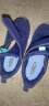 特步(XTEP)童鞋跑鞋幼小童男女童经典百搭配色简约logo儿童户外运动鞋子 678216119991 深邃蓝/海湾蓝 28码 实拍图