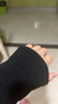 春竹【商场同款】100%纯羊毛毛衣基础百搭针织上衣打底衫套头羊毛衫男 圆-漆黑 L 实拍图