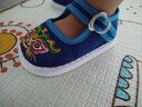 卉仁婴儿手工布鞋男女虎头鞋儿童宝宝纯棉千层底小孩0-1-2-3岁软底秋  绣花蓝色千层底 单鞋 15码 内长13.0cm 建议12-14个月 实拍图