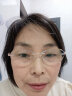 聚魅（Gemmoon）进口老花镜女士高档防蓝光高清中老年人时尚切边无框远视老光眼镜 防蓝光200度 (适合55-59岁) 实拍图
