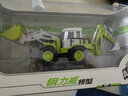 卡威（KIV）合金工程车玩具翻斗运输车吊车挖掘机搅拌车大卡车儿童玩具车男孩 双头铲车-绿色 实拍图