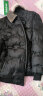 皮尔卡丹（pierre cardin）冬季棉衣男士中年羽绒棉袄加厚保暖外套带毛领爸爸装棉服 黑色 180/100A 晒单实拍图