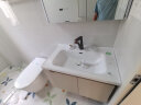 万和（Vanward）浴室柜组合陶瓷一体盆 洗手盆柜组合 卫生间洗脸盆柜组合洗漱台 智能镜侧柜带抽纸口-雷达感应-80 晒单实拍图