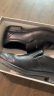 红蜻蜓男鞋春夏款男士爸爸一脚蹬软面皮商务休闲皮鞋男WTA42860黑色43 晒单实拍图
