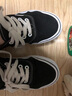 VANS范斯官方 经典款Authentic黑色经典款高街复古帆布鞋 黑色 36.5 实拍图