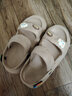 百慕倾臣凉拖鞋女夏季外两穿沙滩EVA柔软上班卡通可爱舒适防滑耐磨凉鞋 卡其 39-40 正码 实拍图
