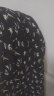 伊芙丽（eifini）伊芙丽波浪摆气质绝美碎花拼接韩式半身裙女2024春装新款A字半裙 黑色 M 100-110斤 晒单实拍图