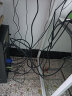绿联 六类网线 千兆高速网络宽带线 6类家用电脑笔记本路由器监控线 CAT6八芯双绞成品跳线黑色2米 实拍图