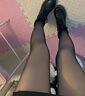 浪莎丝袜女夏季薄菠萝袜不掉档耐穿肉色性感连裤袜任意剪光腿神器黑丝 【3条肤色+1条黑色】 M 均码【防勾丝】 适合80-120斤 实拍图