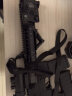 VMASZ PEQ15镭射IR激光指示器M600C战术电筒PEQ电池盒peq15战术激光灯 黑（绿镭射+照明+归零+爆闪） 实拍图