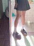 乐福鞋女春夏秋季新款日系复古百搭学生jk单鞋配裙子休闲小皮鞋女 亮光黑色 37 实拍图