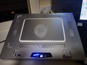 蒙奇奇【销量榜N0.1】笔记本散热器半导体制冷电脑降温支架水冷风扇降温神器散热 【金属银】超大冰感面丨石墨烯导冷丨360°寒冰引擎 36W大功率丨含适配器套装 实拍图