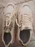 东方骆驼男鞋舒适2026新款运动男士休闲内增高小白老爹鞋跑步学生潮鞋子男 米色 42 实拍图