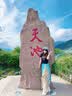 CYBER KITTEN绿色披肩民族风斗篷双面围巾加厚保暖旅游拍照新疆西藏云南披风女 多巴胺绿 实拍图