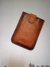 歌若拉2026新款卡包男式超薄真皮便捷收纳银行卡夹装银放卡钱包公交卡套 黄棕色-头层牛皮 实拍图