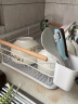 HOUYA 厨房碗碟筷置物架 单层大容量多功能洗碗池沥水篮水槽收纳框 实拍图