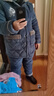 欧迪芬【三层夹棉】男士睡衣男开衫加厚保暖可外穿家居服套装灰蓝2XL 实拍图