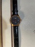 时仕（SEURE）1853天梭表带真皮手表带男适用力洛克俊雅海星卡森杜鲁尔蝴蝶扣升级款表带 升级黑色【玫瑰金蝴蝶双按扣】 19mm 实拍图