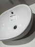 DURAVIT（杜拉维特）台盆 陶瓷台上盆 卫生间洗手一体面盆 洗手水槽 033550（单台盆） 晒单实拍图
