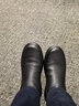 ECCO爱步男靴冬 舒适保暖男士短靴 冬季防滑羊毛靴 柔酷7号450314 黑色-01001 41 实拍图