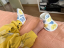拉夏莉亚新生儿手工鞋宝宝步前鞋外出婴儿鞋子软底袜鞋0-3-6-12月棉鞋学步 晒单实拍图