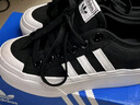 adidas NIZZA PLATFORM厚底增高运动帆布鞋女子阿迪达斯三叶草   白   36.5 实拍图