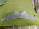 都市丽人内衣女无钢圈小花心文胸聚拢中薄款透气波斯菊性感蕾丝胸罩2B9506 实拍图