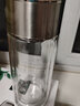 德琅（DELANG）德国品牌茶水分离杯商务双层玻璃杯泡茶杯子DL8001高档水杯320ml 钢本色 实拍图