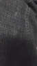 罗蒙（ROMON）男士牛仔裤男夏季商务休闲裤男弹力直筒男裤薄款深档直筒长裤高腰 深蓝+浅蓝【冰丝】 薄款 40 实拍图