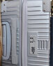 梵地亚行李箱男26英寸万向轮拉杆箱女大容量学生旅行箱密码箱皮箱子银色 实拍图