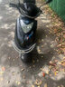 吉浪宇雨钻省油125踏板车摩托车男女款国四电喷燃油助力代步车可上牌 国四电喷标准版可上牌  黑色 实拍图