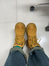 骆驼（CAMEL）【山丘】经典大黄靴户外工装马丁靴 L23W076065M 土黄（毛里） 39 实拍图