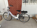 L日本电动助力车原装进口26寸自行车内变速智能单车24寸液晶二手 松下第八代/ 内三速 电助力车 26英寸 15安全新锂电池续航70公里 实拍图