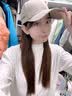 CHALL KITTY女士棒球帽时尚百搭软顶鸭舌帽子遮阳跑步休闲帽高端品牌2026新款 卡其色-品牌礼盒装高档高级感 实拍图