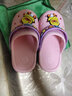 B.Duck小黄鸭童鞋男女童凉拖鞋夏季新款儿童透气休闲洞洞鞋女 935粉色 30 码内长约190mm 实拍图