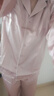 丝界推荐【商场同款】真丝睡衣女纯色桑蚕丝美肤减龄丝绸家居服套装 实拍图