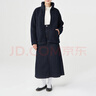 MUJI MUJI 男女通用 羊羔绒 拉链夹克 毛绒加绒厚外套 秋冬季 深藏青色 XXS-XS 实拍图