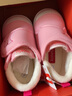 卡特兔婴儿学步鞋男童鞋儿童软底机能鞋加绒女童宝宝小童秋冬室内鞋 粉色-绒里 22 内长13.5cm 脚长12.5-13.0 实拍图