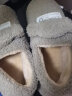 PaulFrank大嘴猴棉拖鞋男冬季情侣家居厚底保暖包跟月子棉鞋女PF915灰色290 实拍图