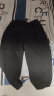 NASA MARVEL官方联名休闲男裤夏秋新款运动休闲舒适亲肤潮流学生不起球宽松 黑色束口 XL（125斤-140斤） 实拍图
