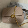 CHARLES&KEITH小香风菱格恋恋包单肩手提小方女包生日礼物CK2-70671382 Beige米色 S 实拍图