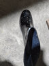 回力雨鞋女士冬季中筒防水胶鞋加绒保暖雨靴水鞋套鞋6523黑色40 实拍图