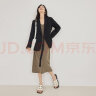 对白【杜鹃同款】法式慵懒针织连衣裙女2025新款通勤气质显瘦裙子 花杏色 【预售付款后15天发货】 S 实拍图