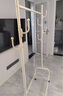 顺优晾衣架落地衣帽架卧室凉衣架阳台挂衣服架子室内可移动简易杆衣架 120cm-双层网篮+金属轮-特粗管 实拍图