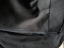 特步（XTEP）运动外套男装夹克春秋针织上衣开衫休闲运动服立领防风衣 黑-常规-0047 L 实拍图