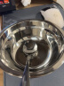 拜格（BAYCO）304不锈钢盆 汤盆大汤碗饭盆沙拉盆洗菜盆调料盆和面16CM BX6070 实拍图