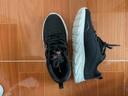 安踏女鞋运动鞋女春冬新款网面跑步鞋软底皮面保暖防水休闲鞋黑色女鞋 （皮面防水防滑鞋）黑/白金 35.5 (5) 实拍图
