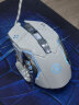 银雕G15微动升级版 有线机械鼠标 电竞游戏 台式笔记本通用 彩色呼吸灯 四挡DPI调节  镜面白微声版 实拍图
