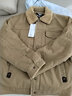 JEEP SPIRIT男士棉衣男休闲加厚外套冬装新款男大码宽松棉服加绒夹克男 卡其色 2XL 实拍图