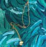 中国黄金（CHINA GOLD）足金生肖猴吊坠男女款小金猴项链本命年转运珠挂坠生日礼物送爱人 京速达*机智猴吊坠【赠银镀金链】约1.2g 实拍图